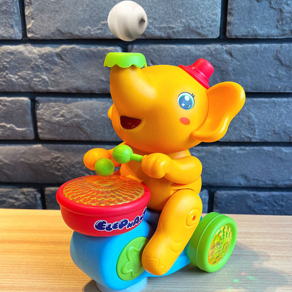 Jeux elephant souffleur ballon